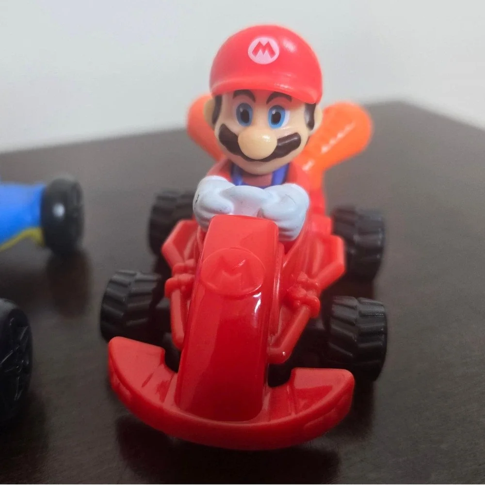 Nintendo Mario‎ Kart Toy Cars Kids OS Multicolor Good Bowser Mario Lot 3pc